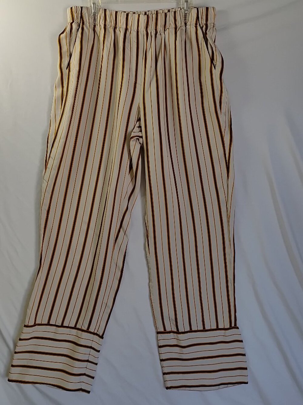 Unique Massimo Dutti Pants stipes Size 8 Made in Portugal